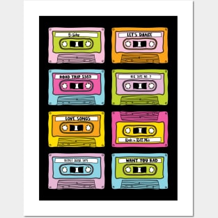 Music: Cassette Tapes Posters and Art